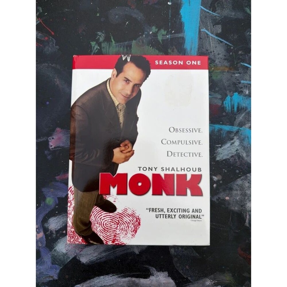 Monk Season 1 DVD Box Set Tony Shalhoub